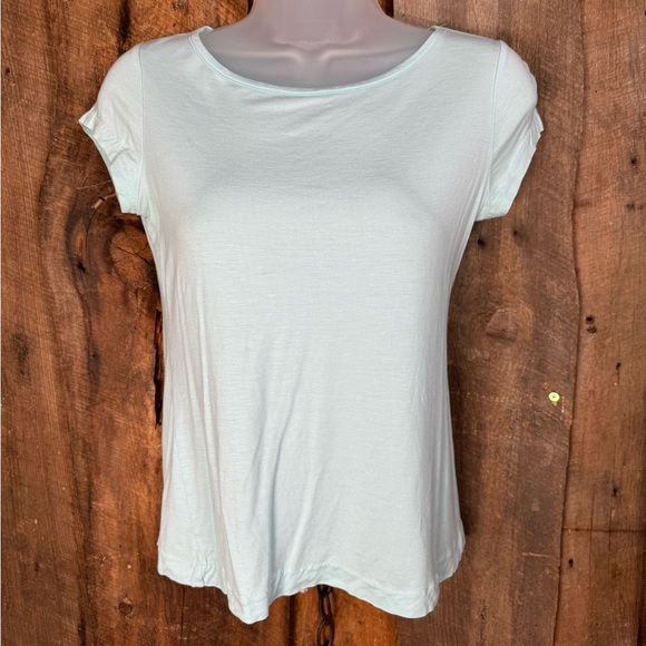 Banana Republic Light Green Stretch T-Shirt- Size X-Small - Picture 1 of 8